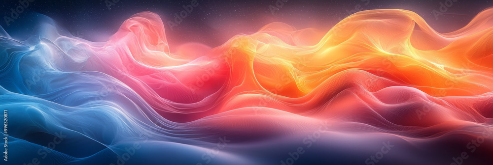 Soft focus gradients forming an abstract texture, Soft focus gradients forming an abstract texture,
