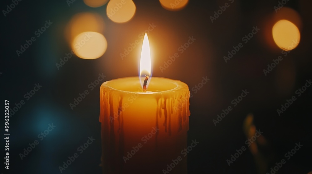 A detailed shot of a candle flame flickering in a dark room, casting soft shadows and creating a romantic atmosphere for a special occasion. A detailed shot of a candle flame flickering in a dark room, casting soft shadows and creating a romantic atmosphere for a special occasion.