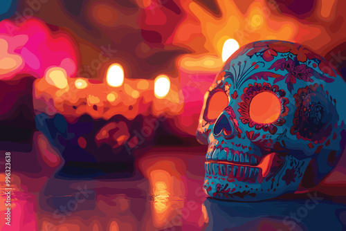 Discover the captivating allure of Day of the Dead skulls. Vibrant and symbolic, these stunning collections embody the beauty of life's eternal