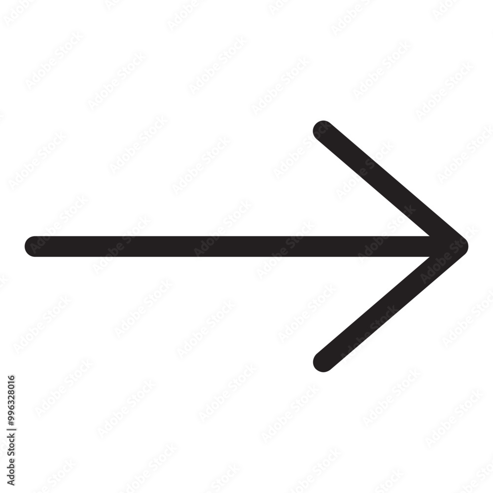 Iconname Arrow Icon Outline Style. Simple Direction Symbol Vector Illustration — Pixel-perfect Icon. Iconname Arrow Icon Outline Style. Simple Direction Symbol Vector Illustration — Pixel-perfect Icon.