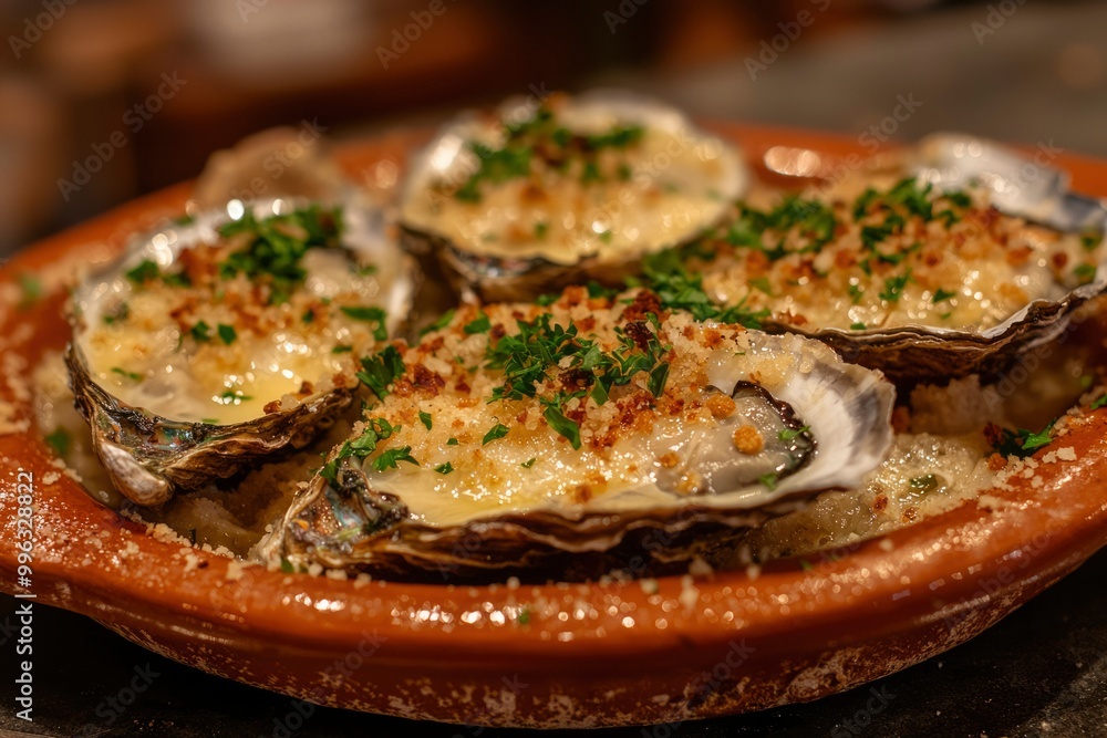 Baked Oysters with Parsley, Butter, and Salt Baked Oysters with Parsley, Butter, and Salt