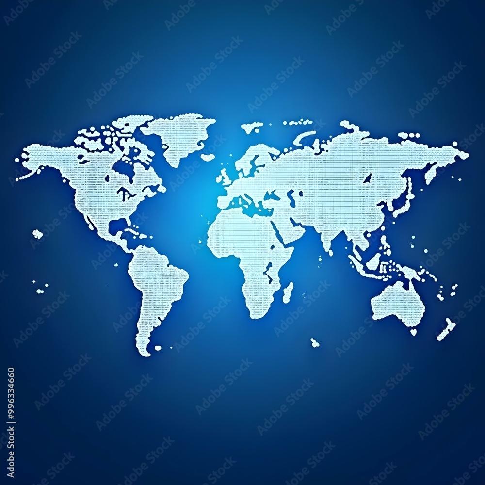 Explore the World in Dots Unique Global Geography Map