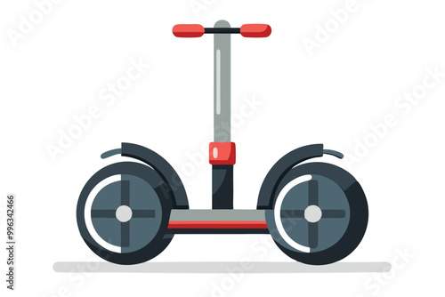 Segway vector illustration isolated on a white background