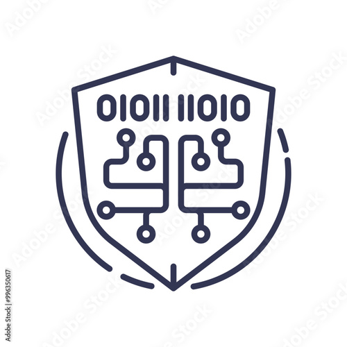 Shield with checkmark symbolizing security and protection.