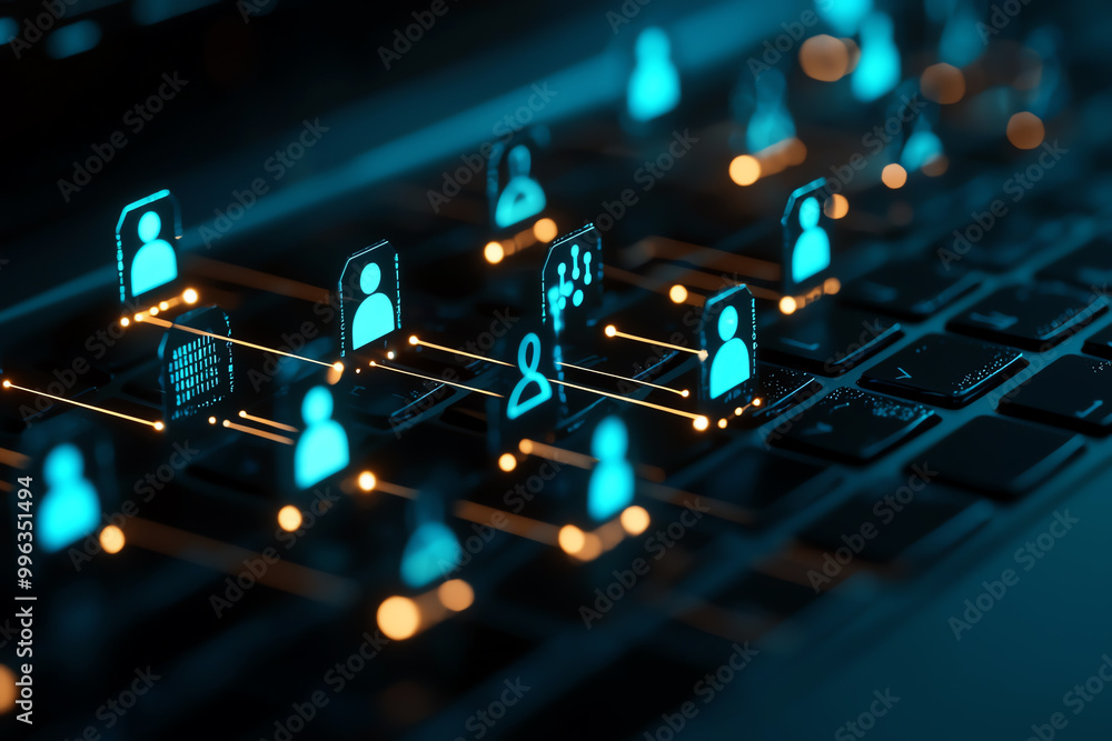 HR system using AI to track candidate compatibility for optimal team ...