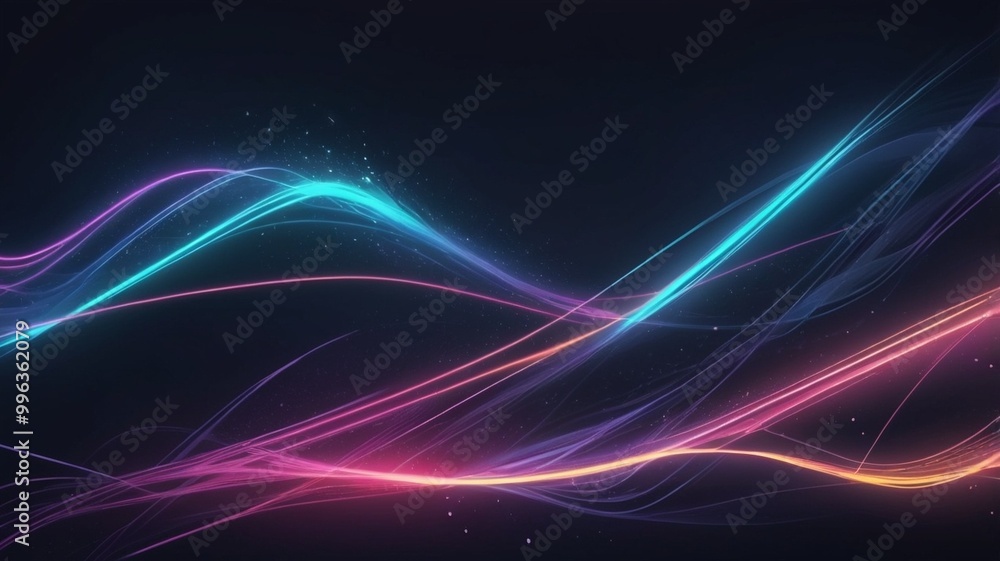abstract background with glowing lines abstract background with glowing lines