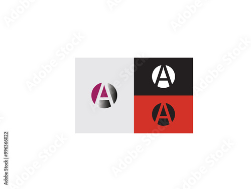 Print,  A logo, logo, A Letter Logo for business and company identity with gold color. A letter, A letter logo design, A letter logo black color.
