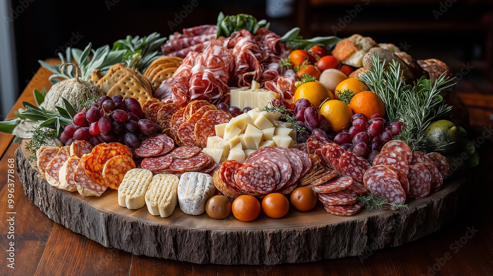 an elegant charcuterie board displayed on top of a full sized basketball backboard instead of a standard wooden board an elegant charcuterie board displayed on top of a full sized basketball backboard instead of a standard wooden board