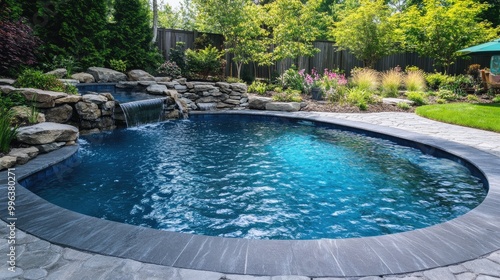 Sand filtration system for a backyard swimming pool