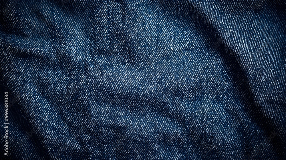 Classic Dark Blue Denim Texture with Clean Copy Space for Fashion Branding and Lifestyle Ads Classic Dark Blue Denim Texture with Clean Copy Space for Fashion Branding and Lifestyle Ads