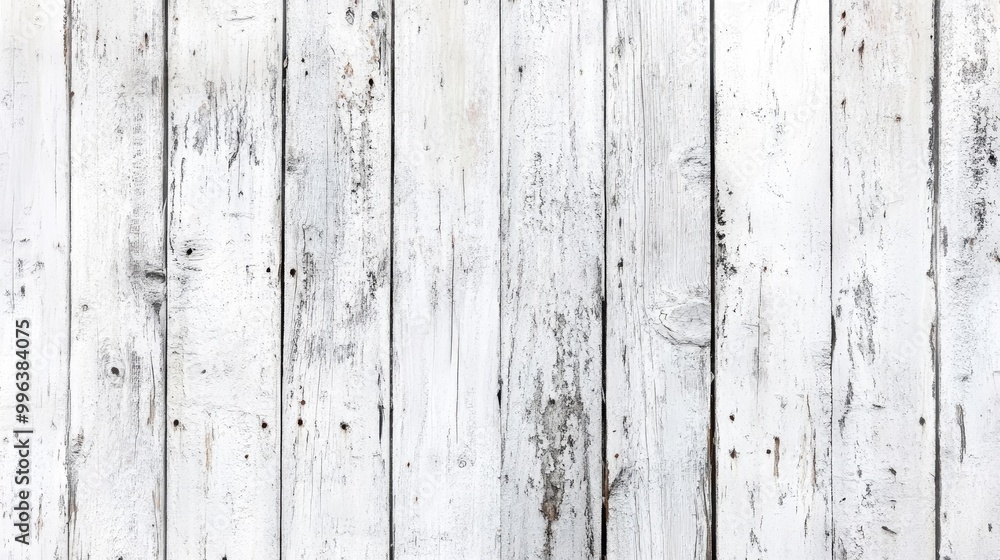 Weathered white wooden texture with a bright light grunge effect showcasing a rustic and shabby background in a panoramic view Weathered white wooden texture with a bright light grunge effect showcasing a rustic and shabby background in a panoramic view