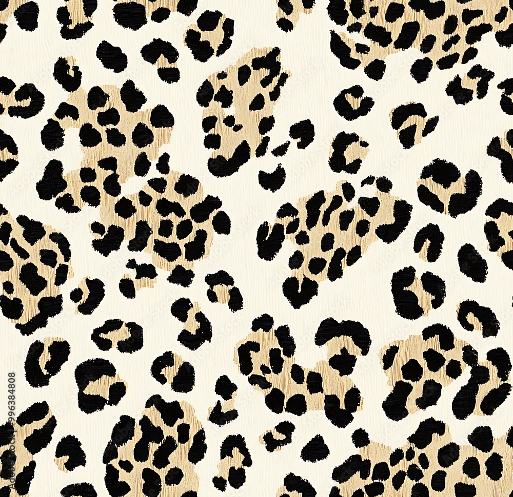 A seamless pattern of small leopard spots A seamless pattern of small leopard spots