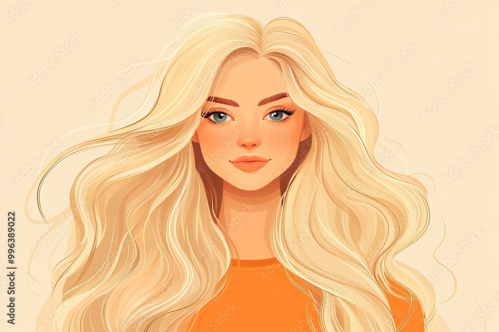 Beautiful blonde woman smiling. Perfect for beauty, fashion, and social media. Beautiful blonde woman smiling. Perfect for beauty, fashion, and social media.