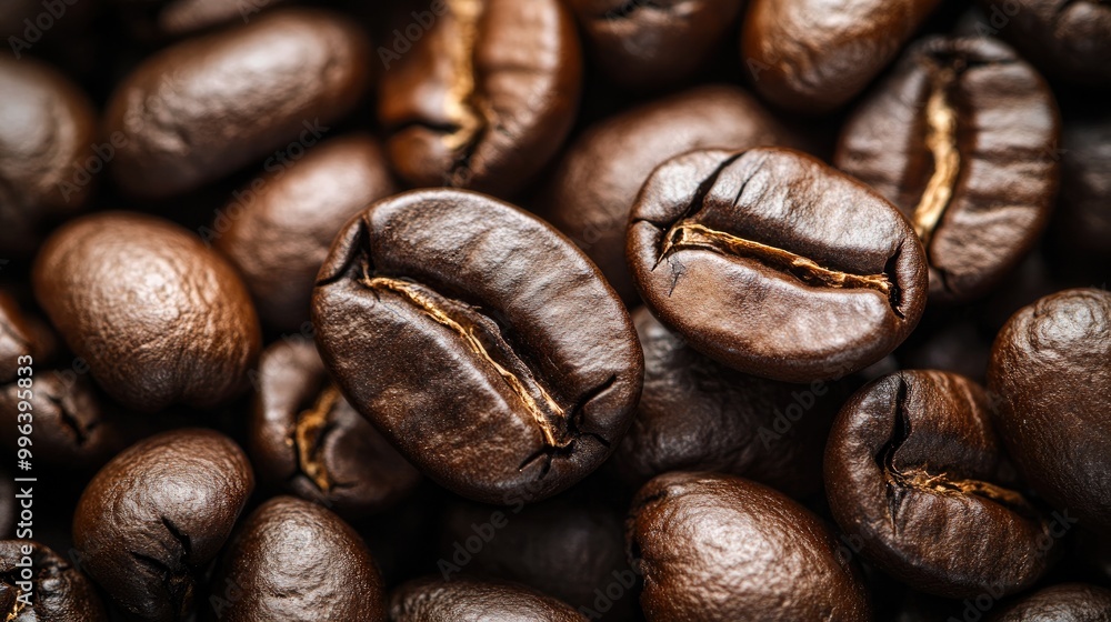 Roasted coffee beans perfect for use as a textured element in artistic designs or as a background for websites Roasted coffee beans perfect for use as a textured element in artistic designs or as a background for websites