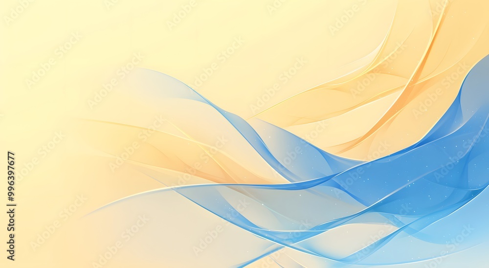Fototapeta premium abstract background with waves