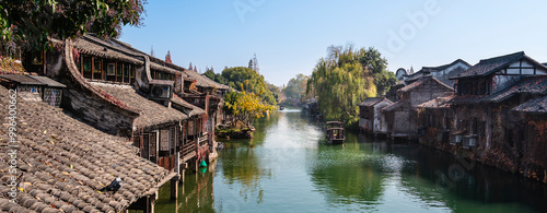 Wuzhen landmarks, China photo