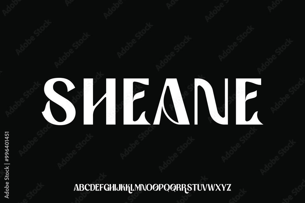 Display alphabet font vector design suitable for headline, poster, logo and many more Display alphabet font vector design suitable for headline, poster, logo and many more