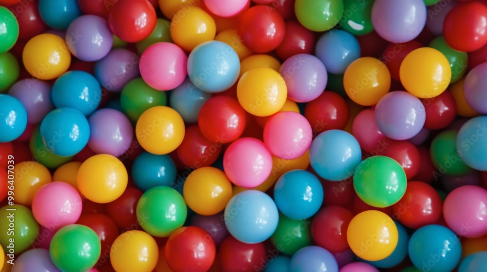 Ball pit filled with colorful plastic balls in a children play area. Ball pit filled with colorful plastic balls in a children play area.