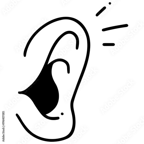 Ear hearing