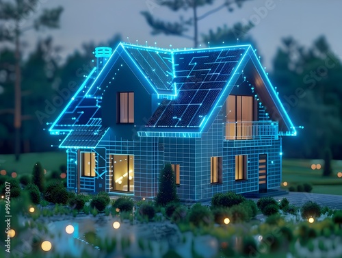 Intelligent Smart Home with Automated Energy Efficient System Optimizing Power Usage Based on Grid Demands and Availability