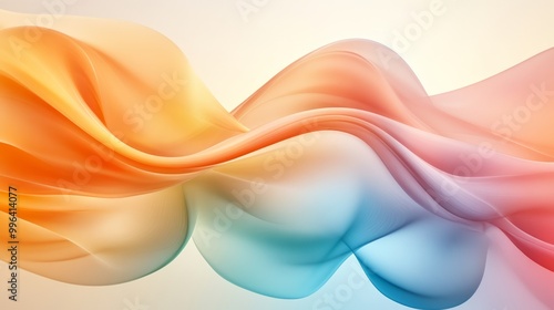 Wallpaper Mural Abstract Flowing Colorful Background Art Design Torontodigital.ca