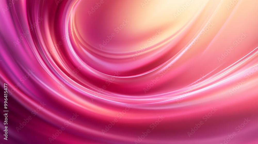 Fototapeta premium Vibrant Abstract Flowing Background with Illusion Effects