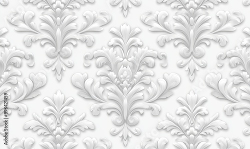 A decorative elegant luxury design. Vintage elements in a baroque or rococo style. Suitable for covers, fabrics, textiles, wrapping papers.