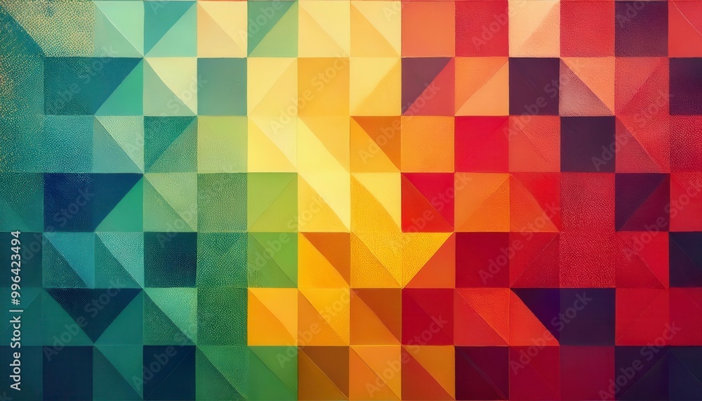 Abstract geometric background. Generative Image