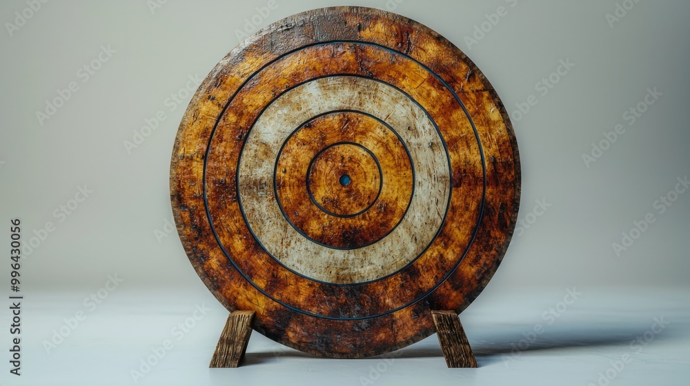 Colored target board with arrows archery target background. Colored target board with arrows archery target background.