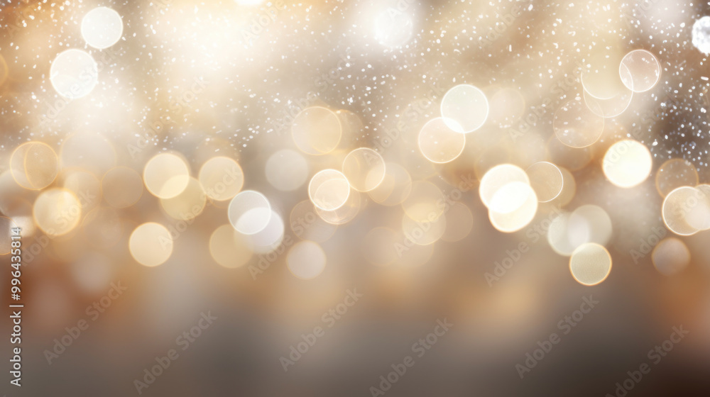 Blur bookeh silver lights or flashes on a beige color background Blur bookeh silver lights or flashes on a beige color background