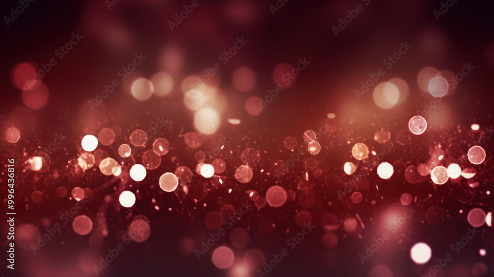 Blur bookeh silver lights or flashes on a dark maroon color background Blur bookeh silver lights or flashes on a dark maroon color background