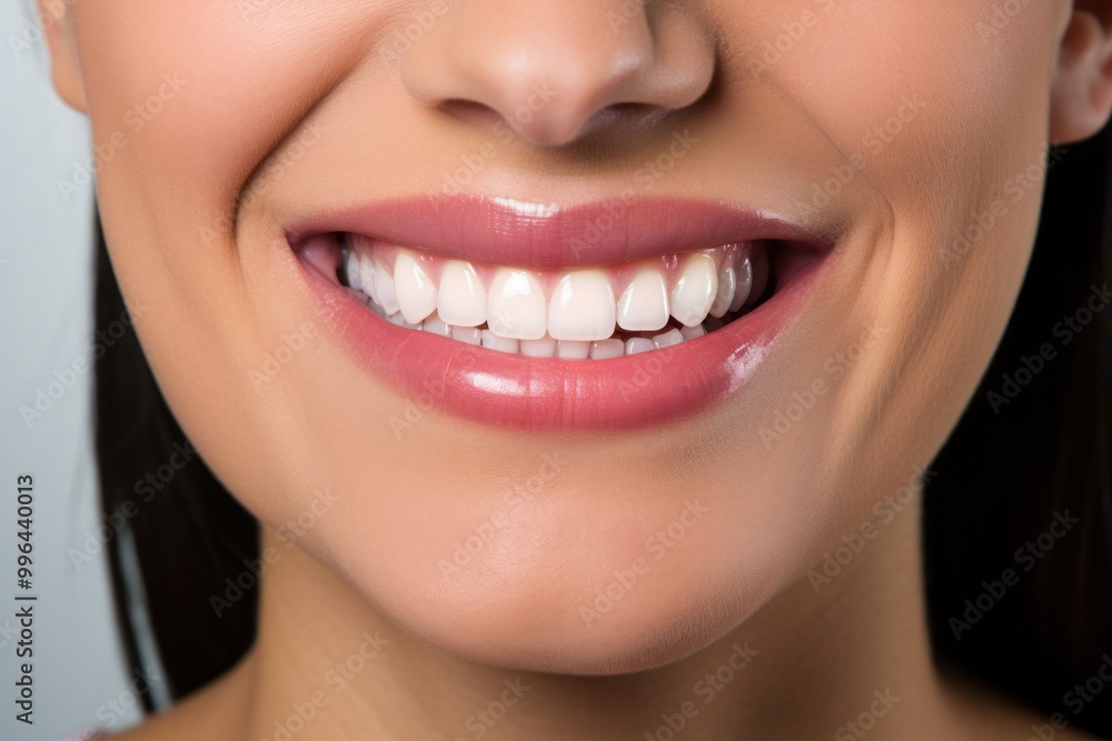 A patient's face beaming with confidence after completing their orthodontic treatment A patient's face beaming with confidence after completing their orthodontic treatment