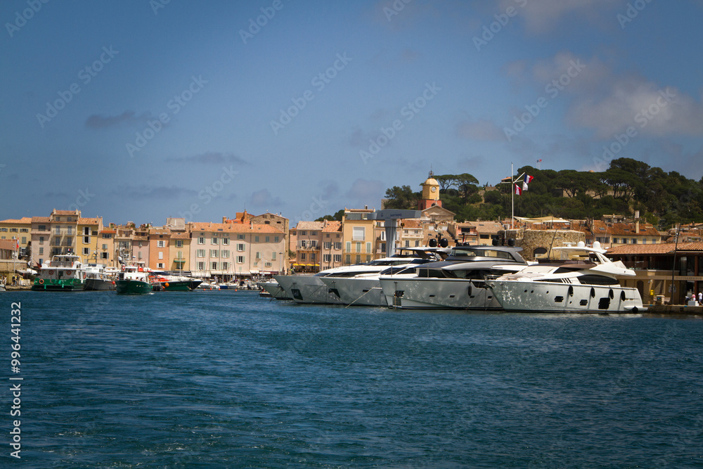 Fototapeta premium Hafen von St. Tropez
