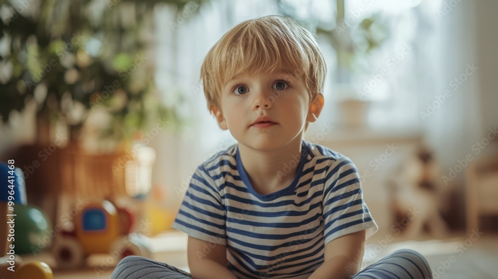 The Curious Young Boy