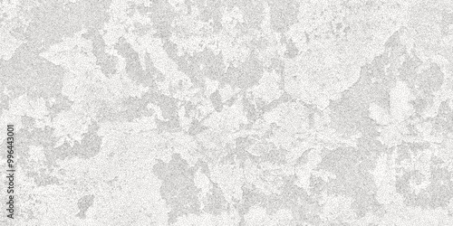 Black dotted textured background, noisy gritty dot halftone effect. Cracked paint texture, distress black and white overlay. Grunge sand gradient, old wall.