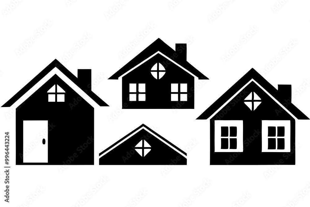 house icon set house icon set