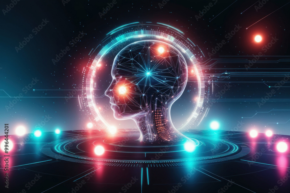 Virtual assistant service technology. AI artificial intelligence robot support. Chatbot brain on smartphone system. AI generated Virtual assistant service technology. AI artificial intelligence robot support. Chatbot brain on smartphone system. AI generated