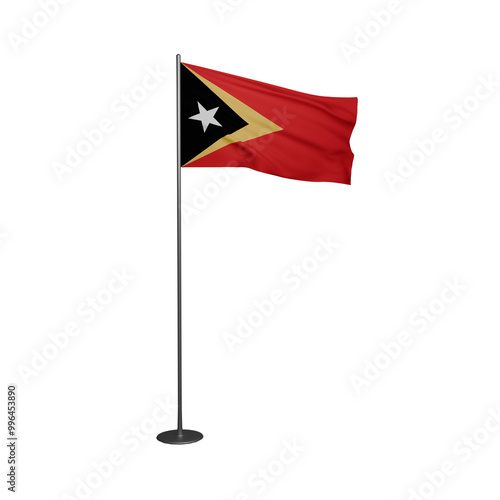 East Timor flag 3 photo