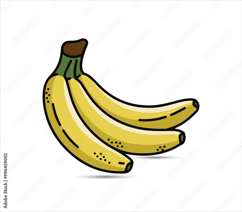 Banana design juicy fresh fruit icon vector template. Raw banana. Eco bio health food Banana design juicy fresh fruit icon vector template. Raw banana. Eco bio health food