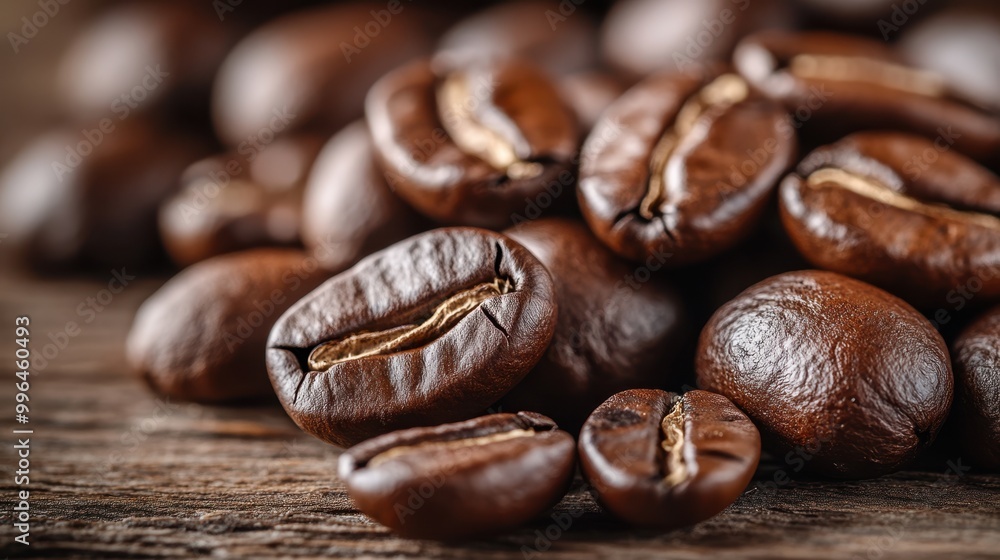 The Delicious Coffee Bean Pile