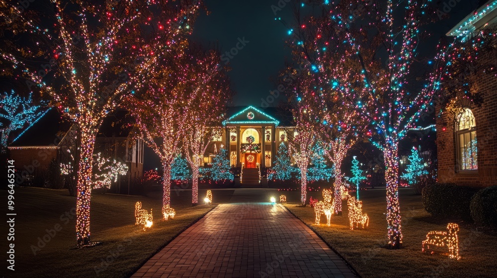 Fototapeta premium National Christmas Lights Day