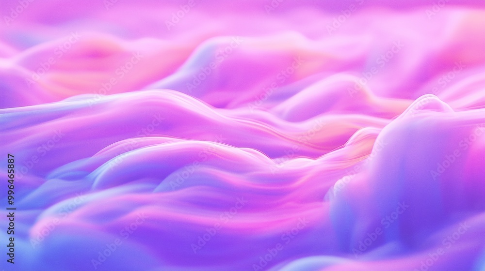 Obraz premium Abstract Soft Color Waves