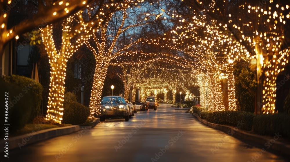 Fototapeta premium National Christmas Lights Day