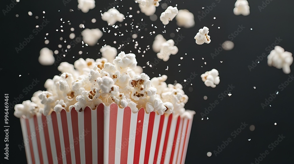 Popcorn Explosion: A Movie Snack in Motion Popcorn Explosion: A Movie Snack in Motion