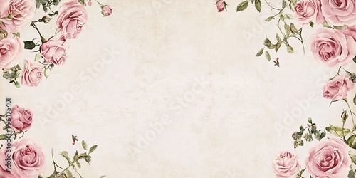 A vintage-style background ...