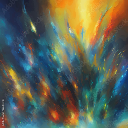 abstract watercolor background space 