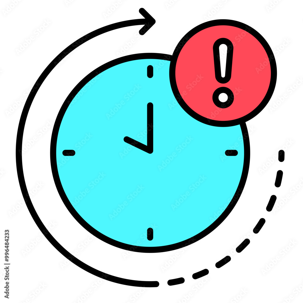 Out of time, time out Icon Out of time, time out Icon