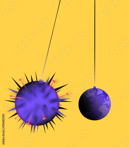  Virus hitting Earth