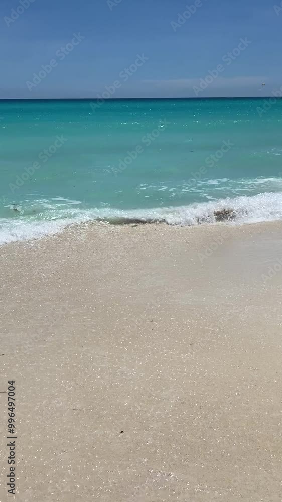 Cancun sand beach and sea Cancun sand beach and sea