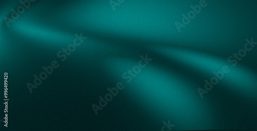 Blue teal green abstract grainy gradient background noise texture effect summer poster design
